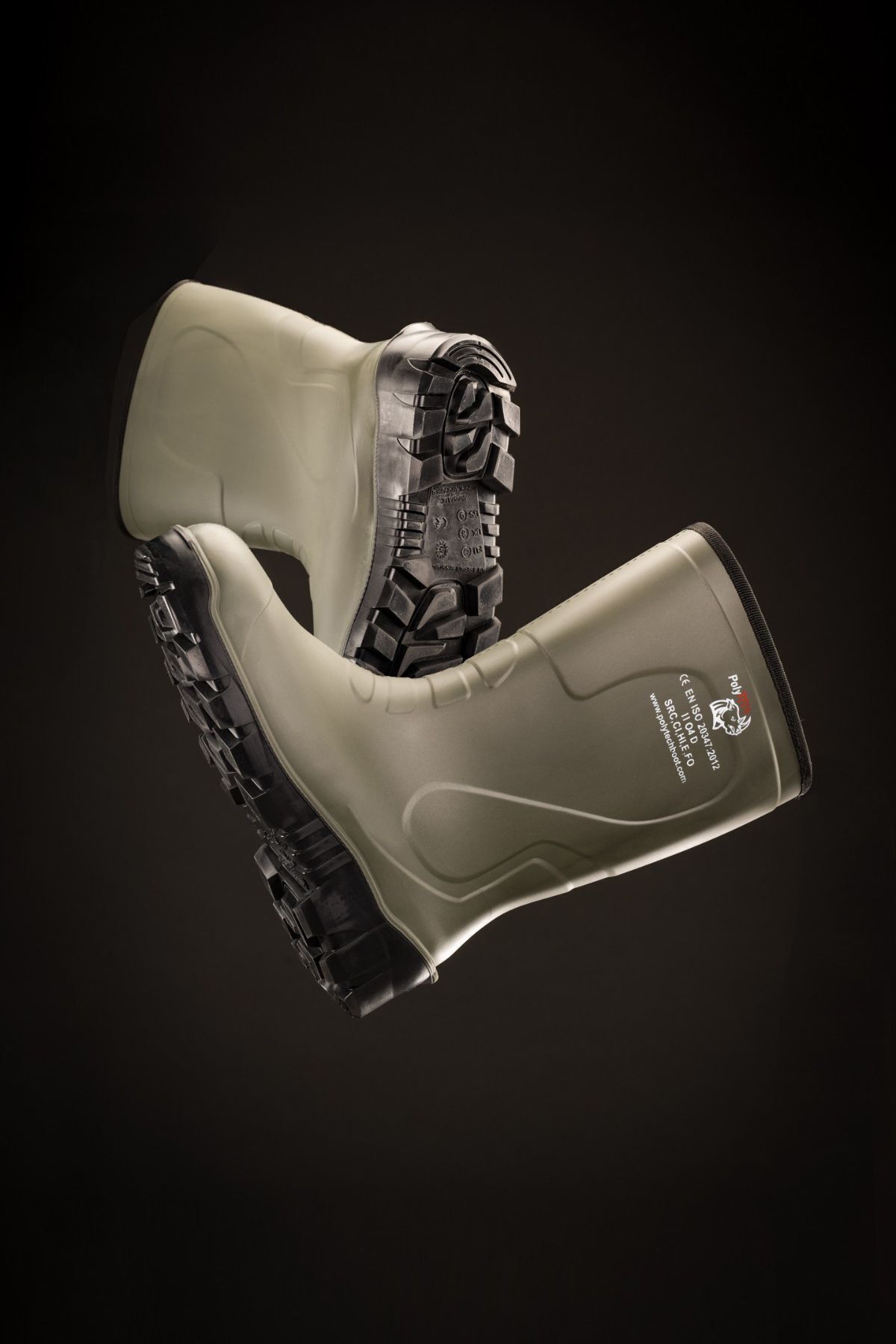 PolyTech Boot K31- Kısa Konç 31 Cm Mavi Poliüretan Çizme O4, Standart Koruma, Çelik Burunsuz - Image 11